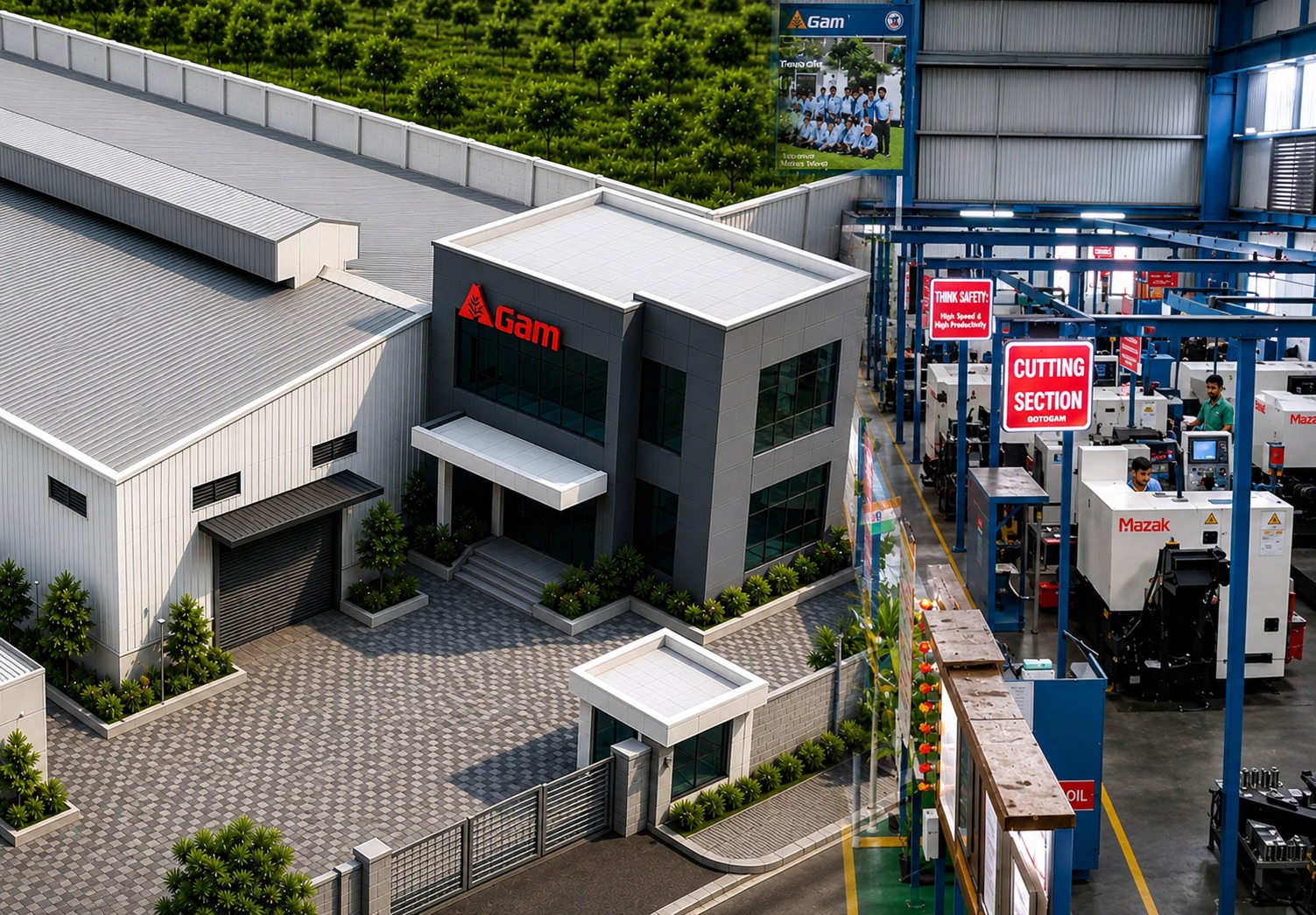 Agam Combines Warehouse